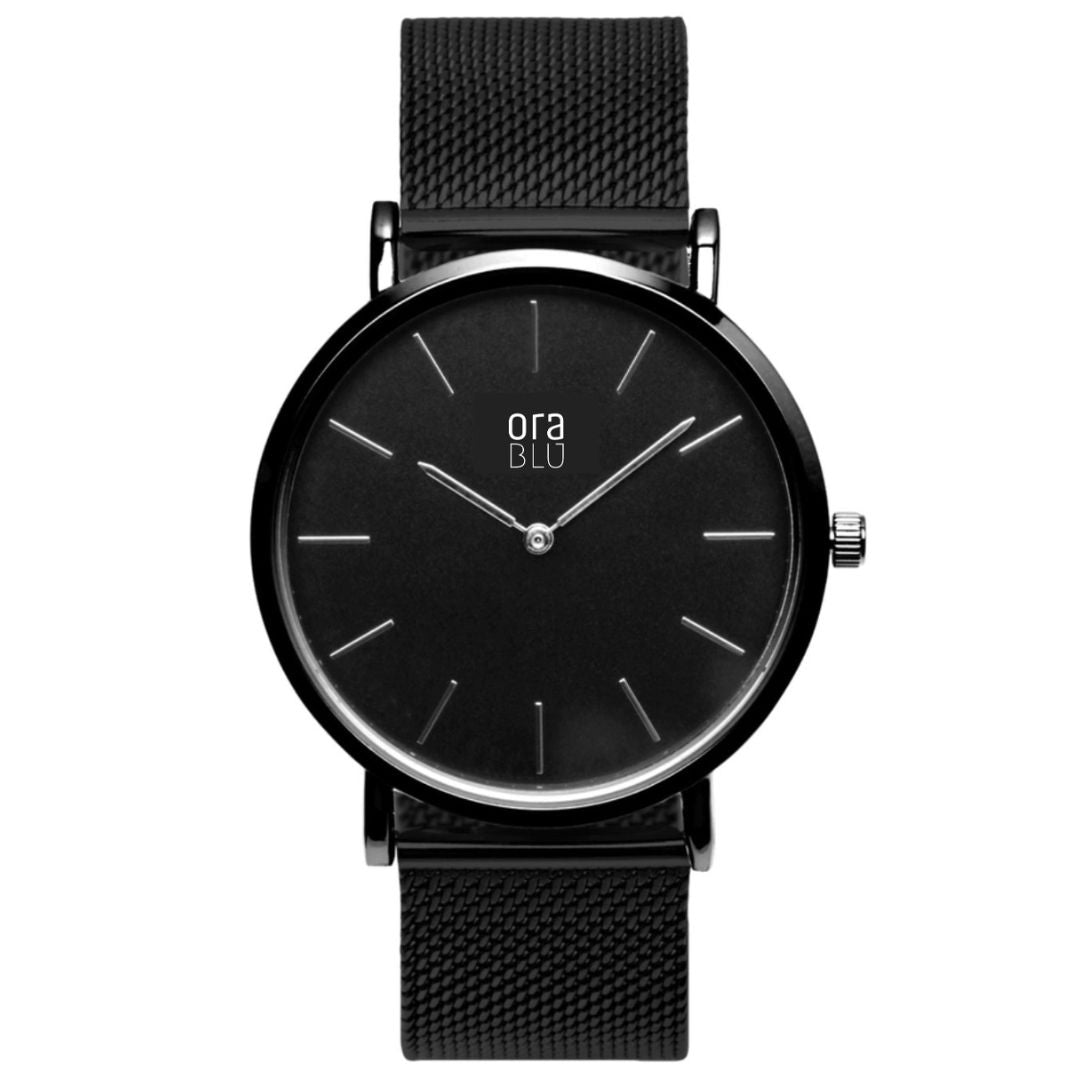 Relógio Masculino Minimalista All Black